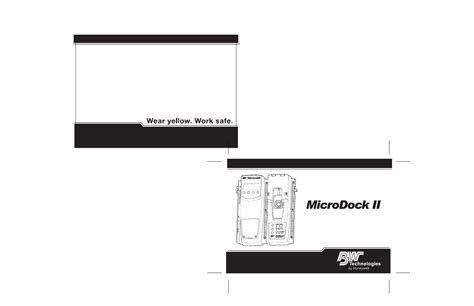 gas alert microdock ii manual